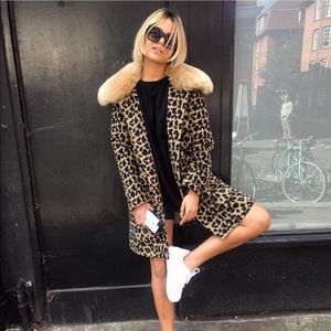 NeverFullyDressed Leopard Coat